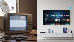 Porównanie telewizji internetowej z tradycyjną telewizją satelitarną i kablową