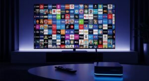 IPTV AliExpress streaming service interface