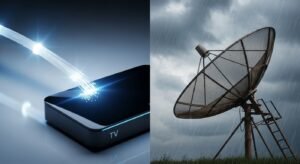Wysokiej jakości dekoder telewizyjny IPTV w domu